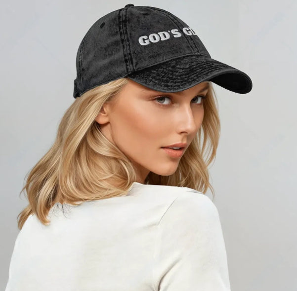 Vintage Cotton Twill Hat - GOD'S GLORY LLC