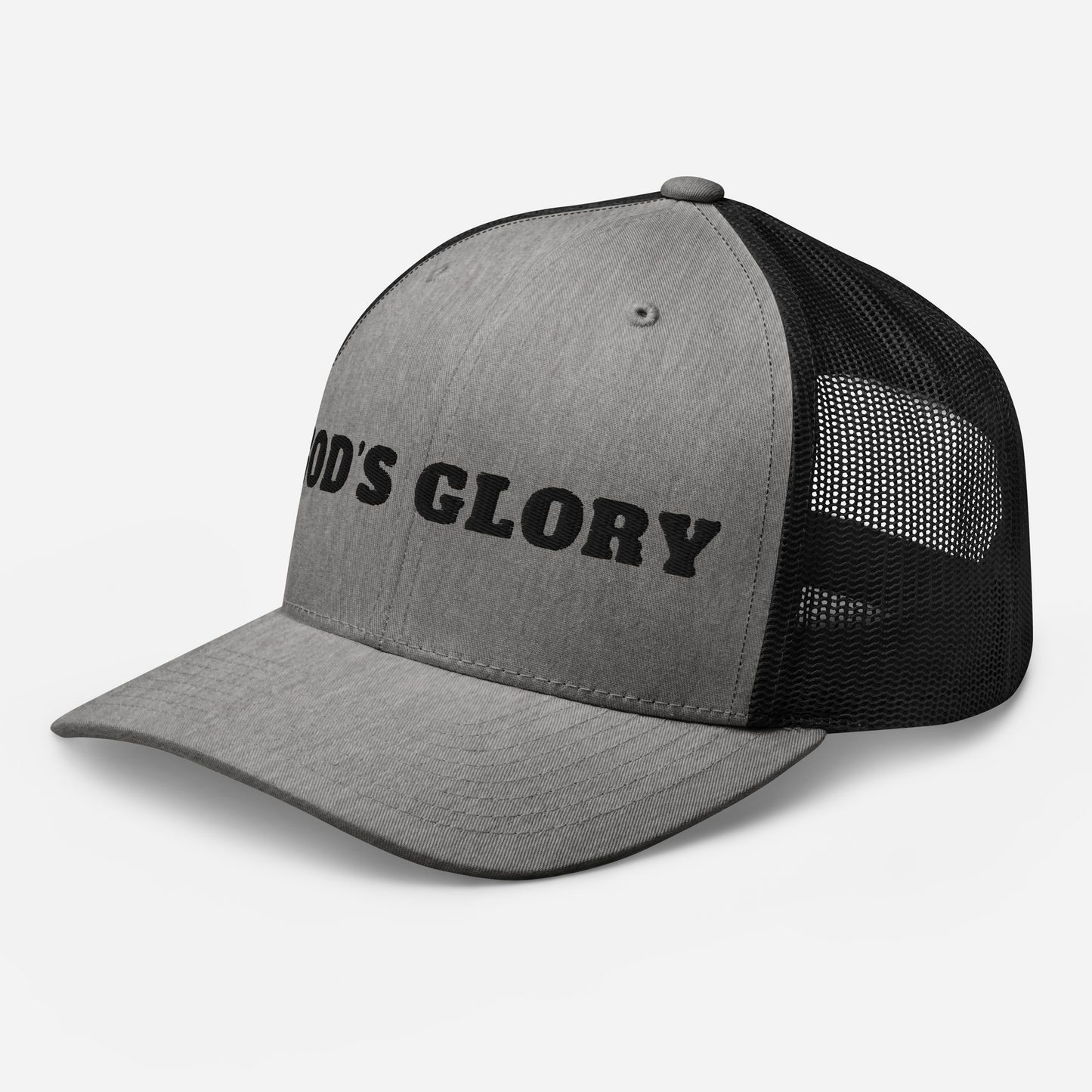GOD’S GLORY™ Christian Trucker Hat – Faith Snapback Hat for Men & Women