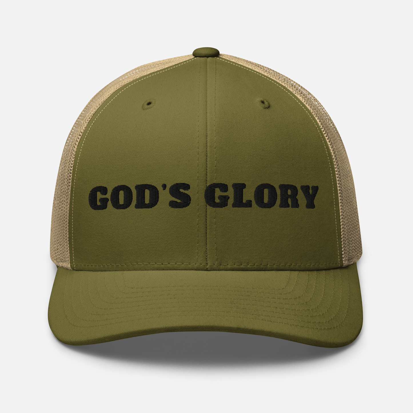 GOD’S GLORY™ Christian Trucker Hat – Faith Snapback Hat for Men & Women