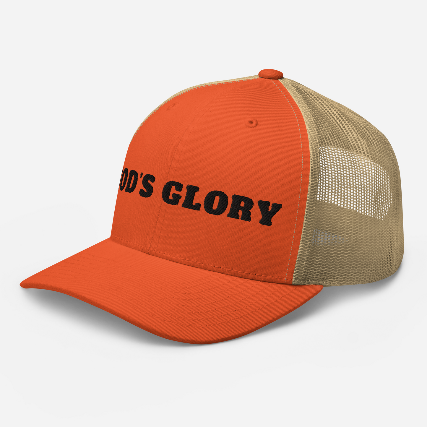 GOD’S GLORY™ Christian Trucker Hat – Faith Snapback Hat for Men & Women