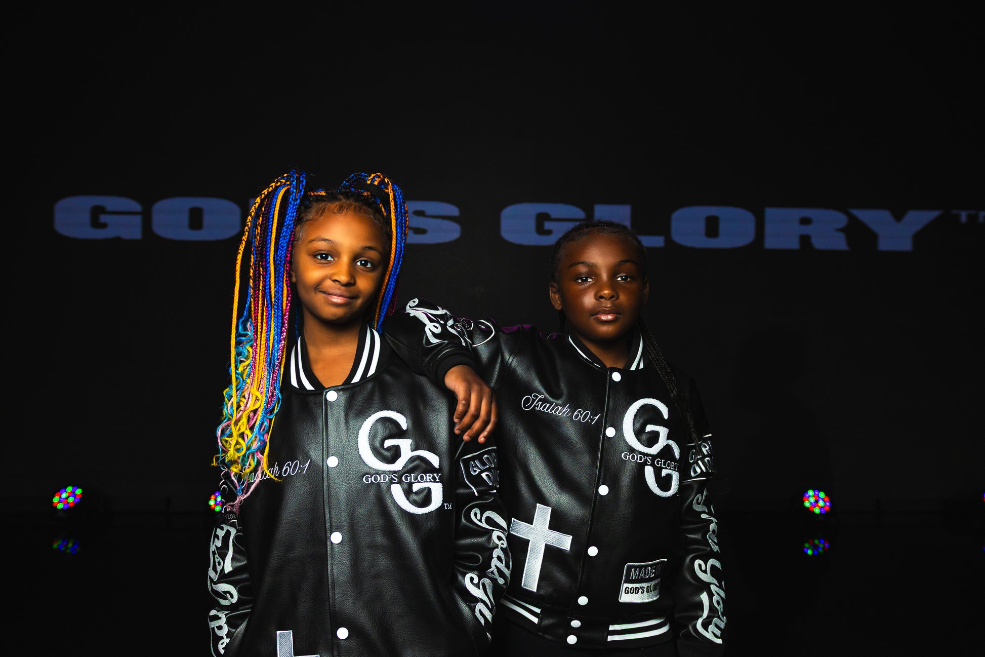 GOD’S GLORY™ Kids Letterman Jacket - GOD'S GLORY LLC