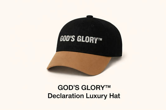 GOD'S GLORY™ Declaration Luxury Hat - GOD'S GLORY LLC